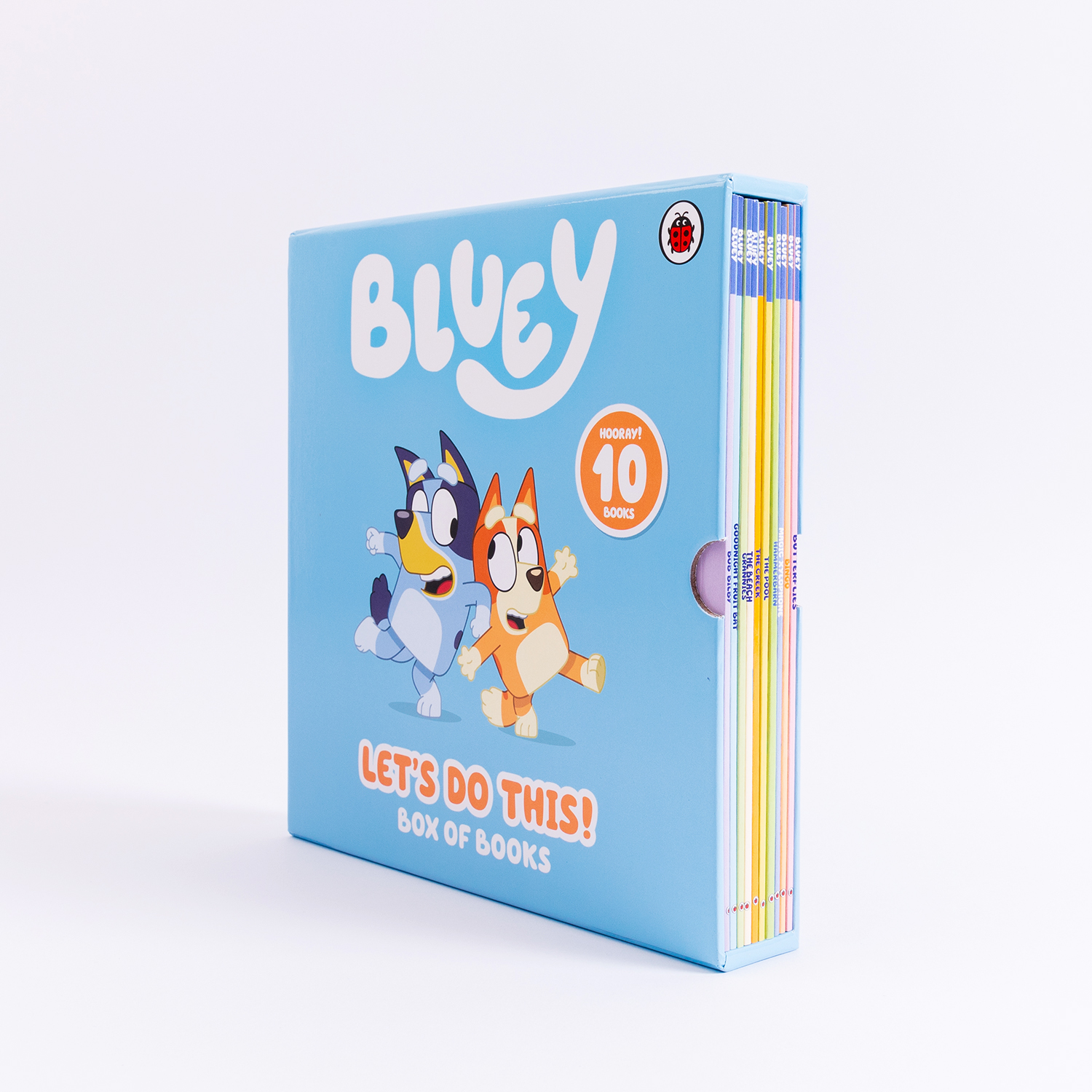 Bluey: Let’s Do This! Box of Books