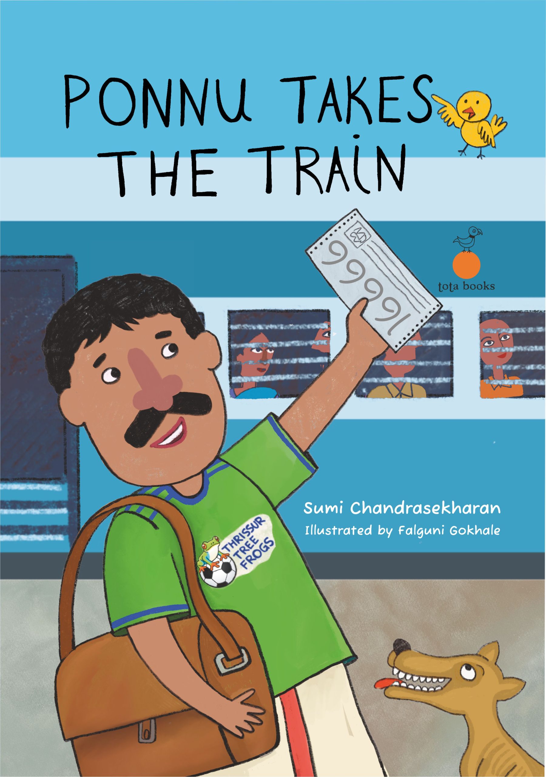 Ponnu Takes his Train