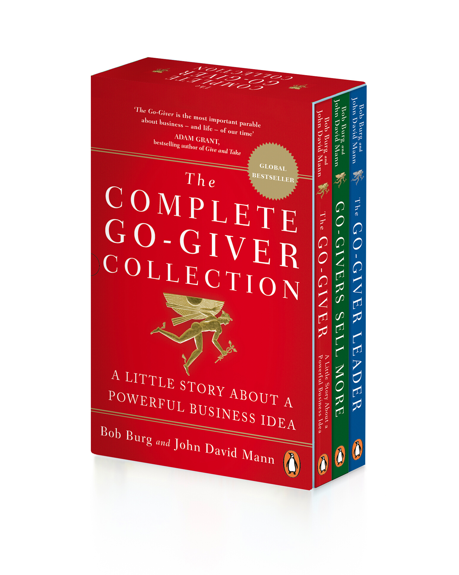 THE COMPLETE GO-GIVER 3 BOOKS COLLECTION: The Go-Giver, Go-Givers Sell More, and The Go-Giver Leader | Business, Sales and Leadership