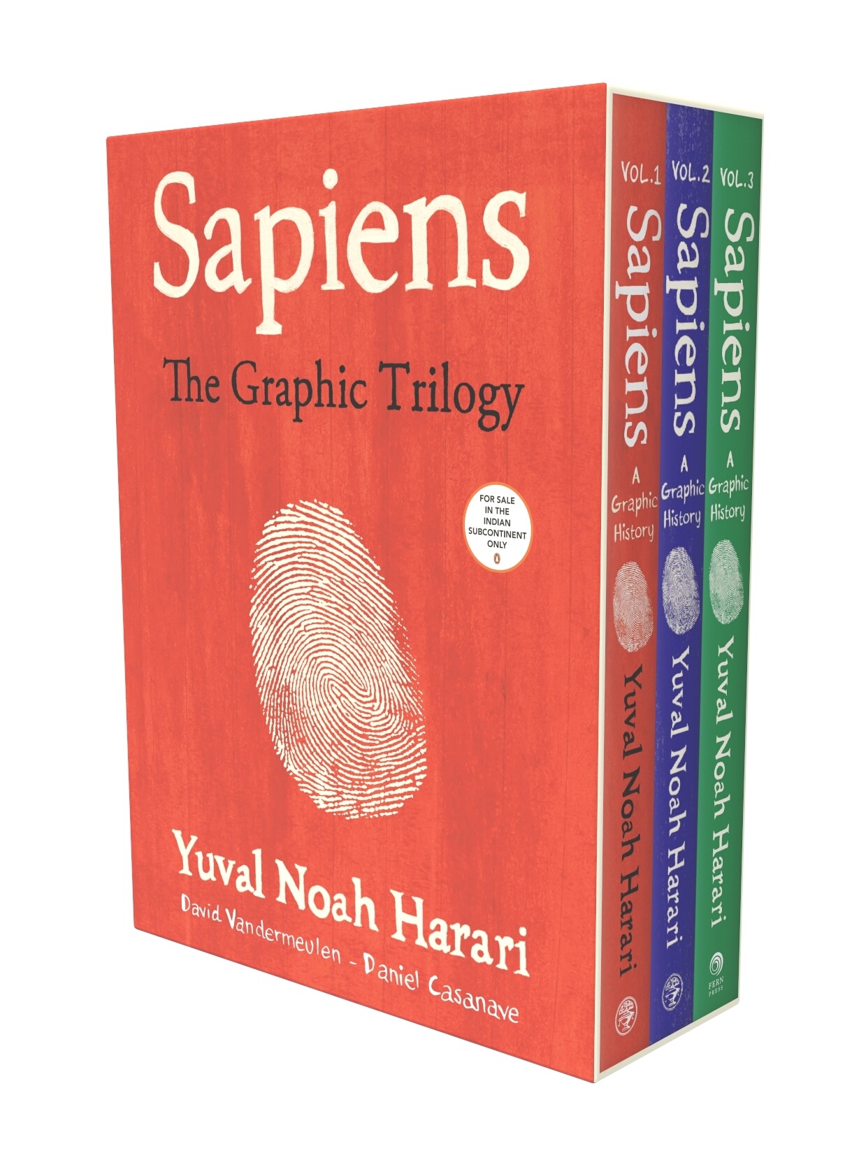 Sapiens Graphic Novel Boxset: 3 Books by Yuval Noah Harari | Sapiens: A Graphic History Volumes 1, 2 and 3 | Illustrated History of Humankind | Nonfiction Graphic Novel Collection