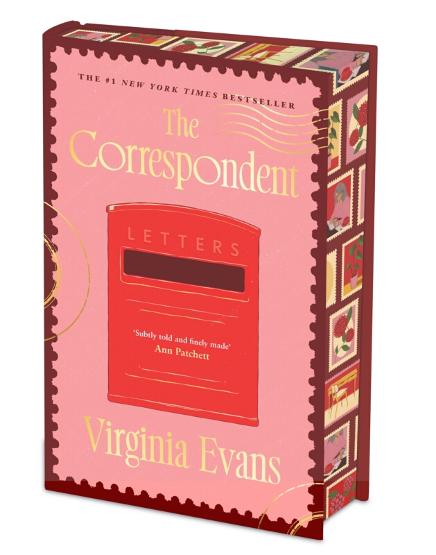 The  Correspondent | Exclusive Deluxe Hardcover Collector’s Edition with Stenciled Edges | Heartfelt Epistolary Literary Fiction Told Through Letters