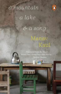Front cover A mountain, a lake and a song