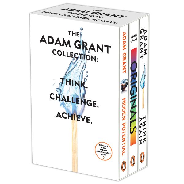 THE ADAM GRANT COLLECTION: Think Again, Hidden Potential and Originals – Box Set of Bestselling Books on Psychology, Personal Growth, Creativity and Success