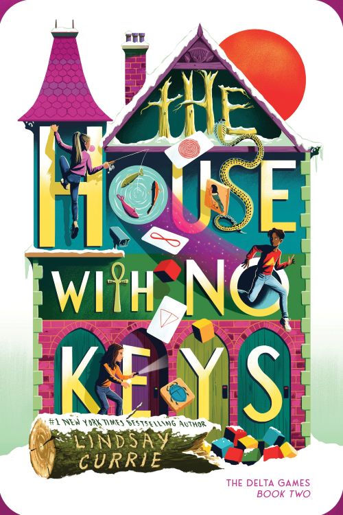 The  Delta Games Book 2: The House with No Keys | A Thrilling Middle Grade Escape Room Adventure for Kids 8-12 | Mystery and Puzzle Book for Young Readers