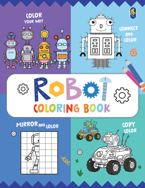 Robot Coloring Book