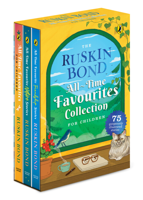 The Ruskin Bond All-Time Favourites Collection for Children: A set of 3 of Ruskin Bond’s best-loved anthologies | Full-colour, illustrated fiction | An ideal gift for children aged 8+